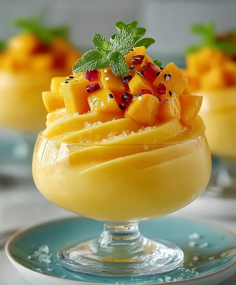 Mango Mousse selber machen
