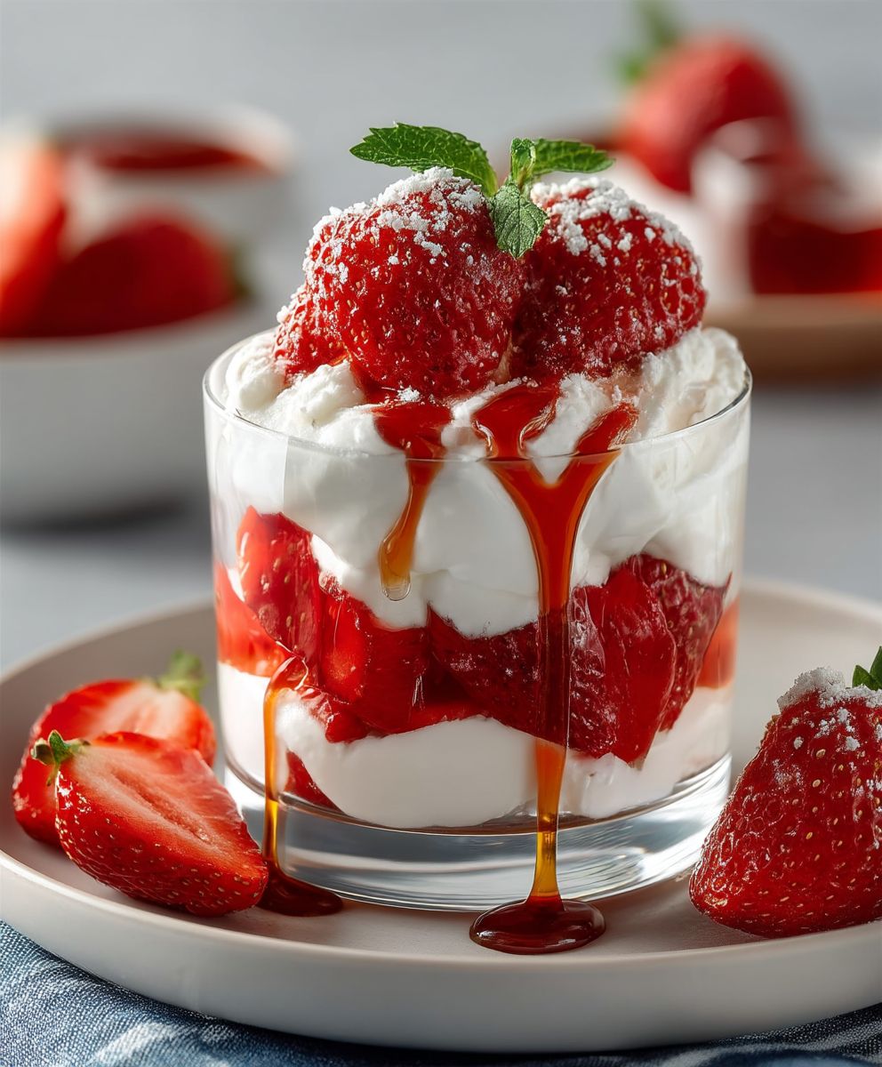 Erdbeer Eton Mess