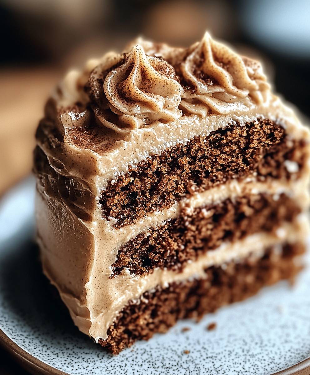 Lebkuchen Kuchen Zimt Frosting