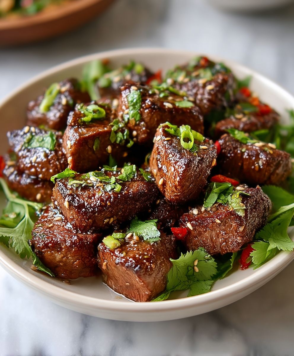 Asiatische Steak Häppchen