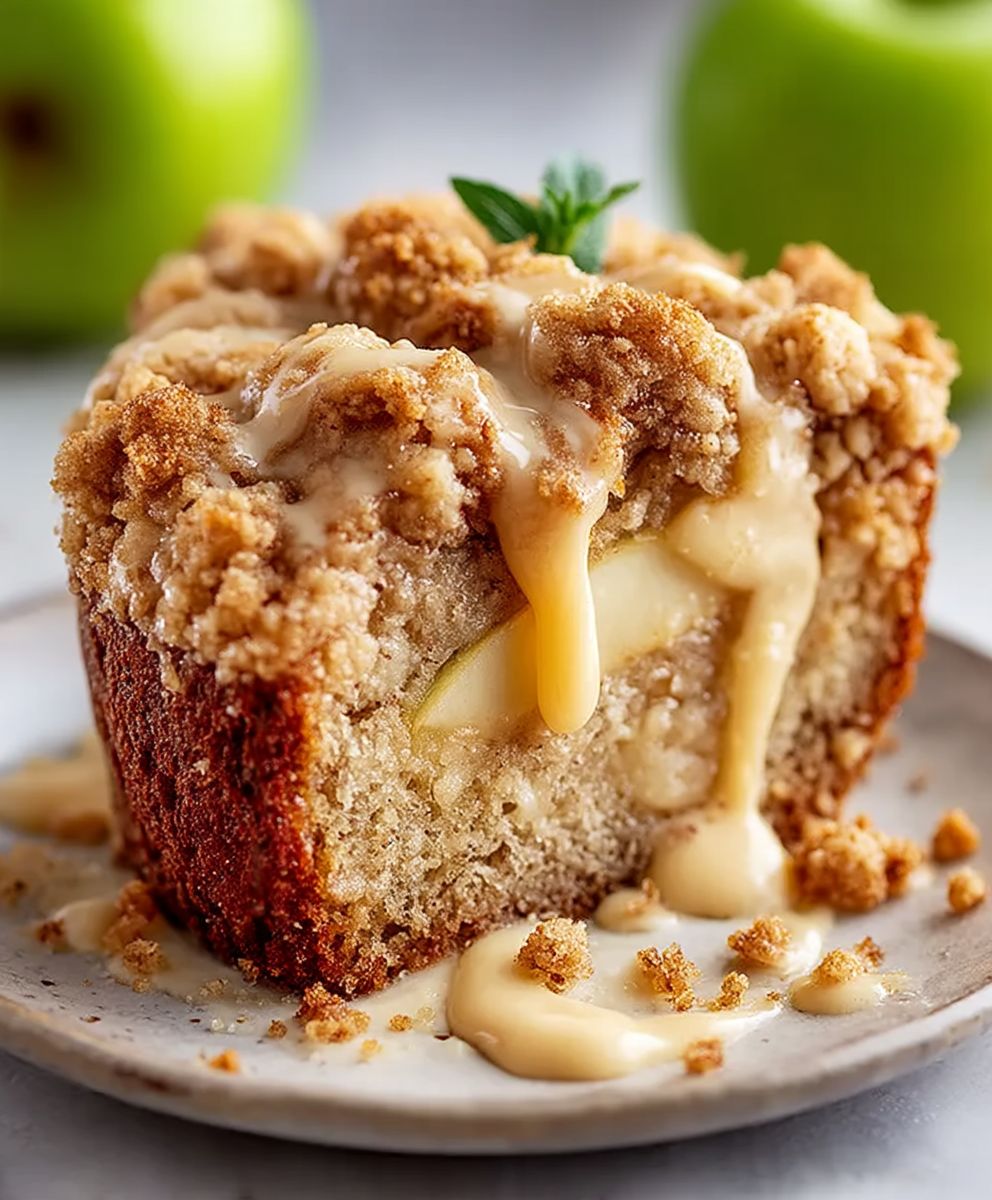 Apfelkaffeekuchen mit Streusel