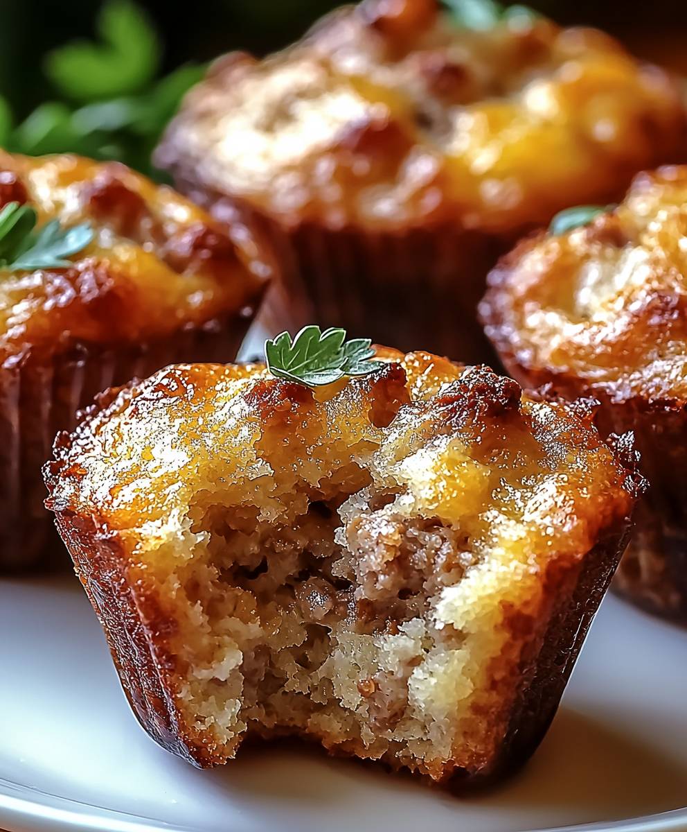 Wurst Frühstücks Muffins