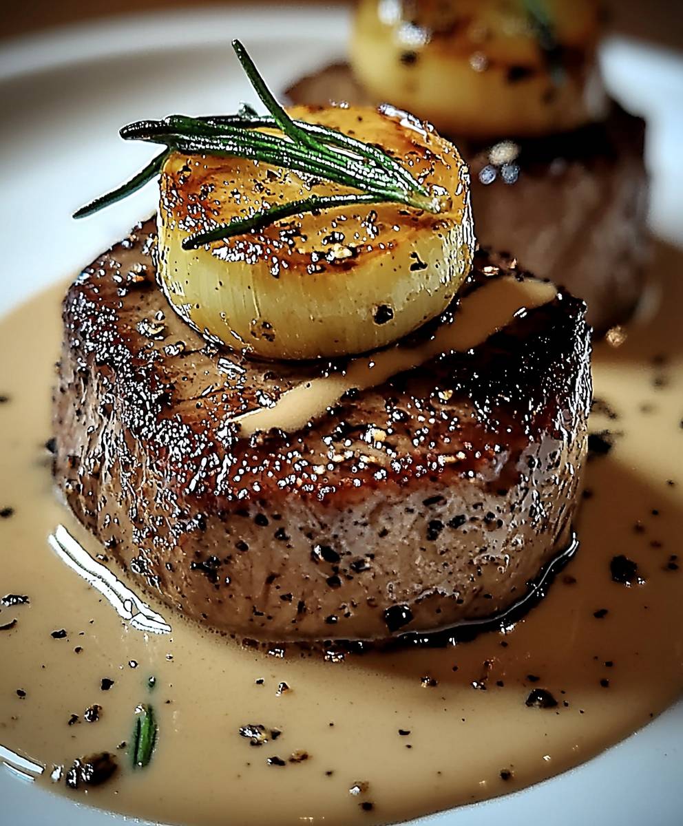 Filet Mignon mit Schalotten Sauce