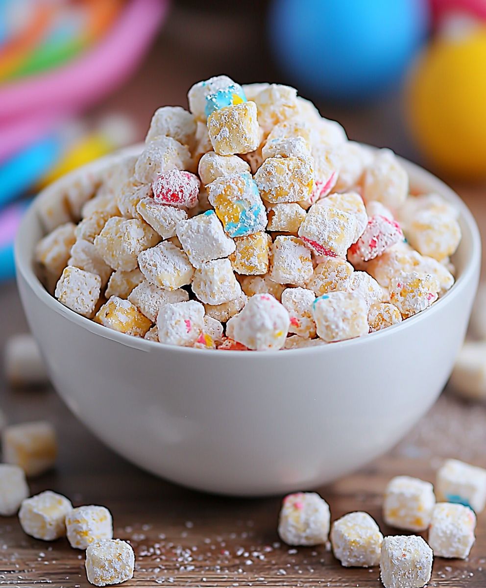Geburtstagskuchen Puppy Chow