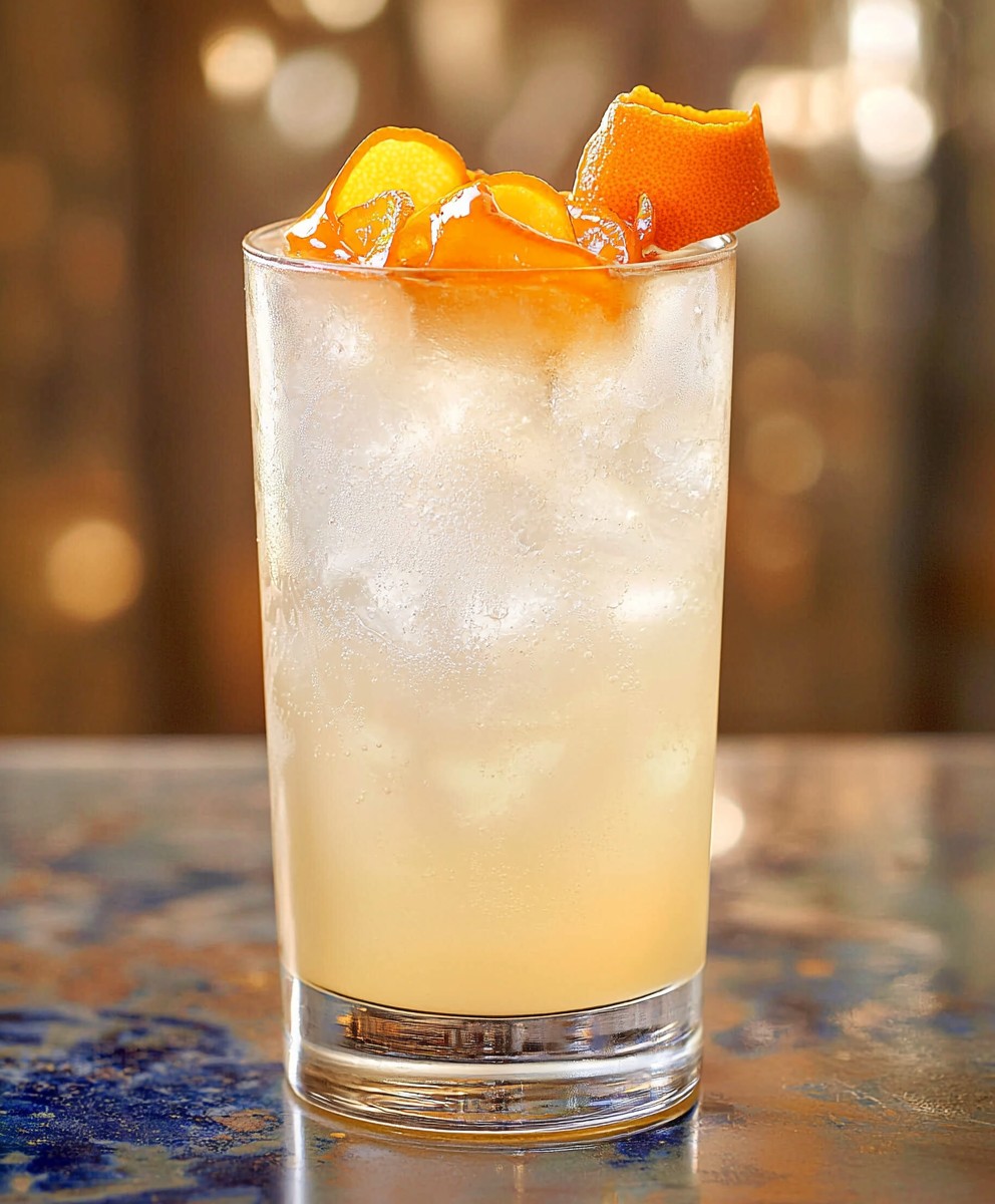 Ingwer Kumquat Collins Cocktail
