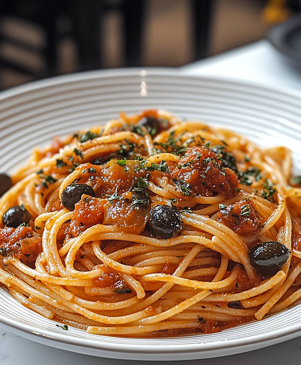 Spaghetti Puttanesca selber machen