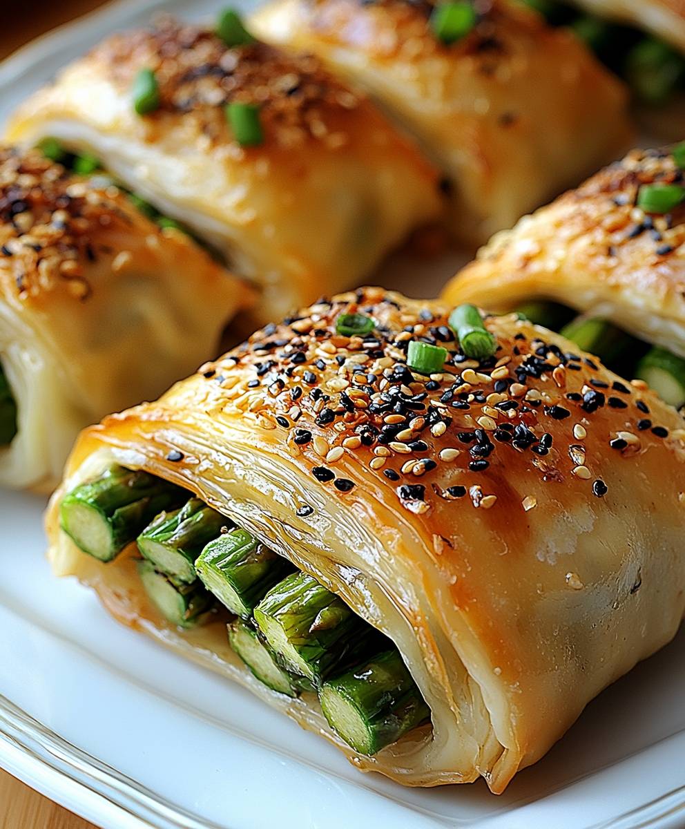 Spargel Teigtaschen selber machen