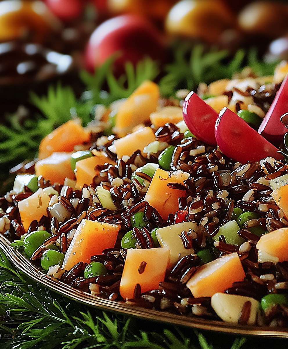 Wildreis Salat Ferien