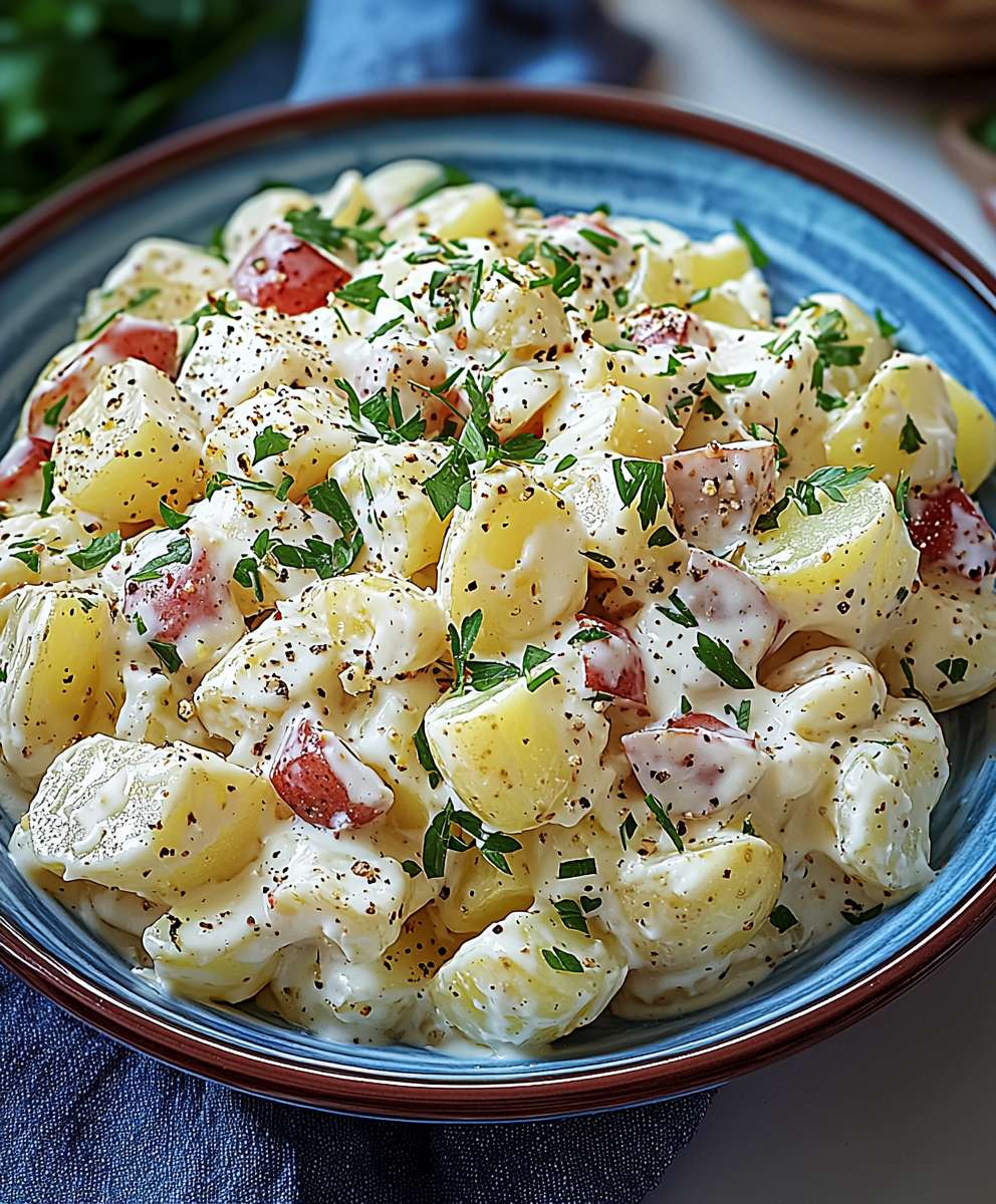 Kartoffelsalat cremig selber machen