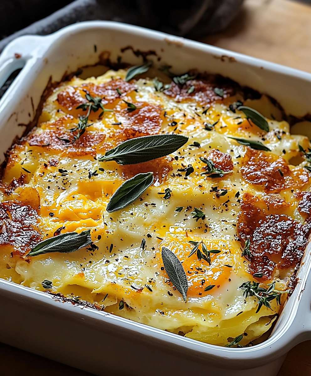 Kartoffel Ei Auflauf Frühstück