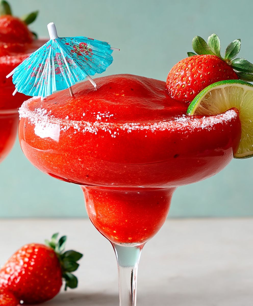 Erdbeer Daiquiri selber machen