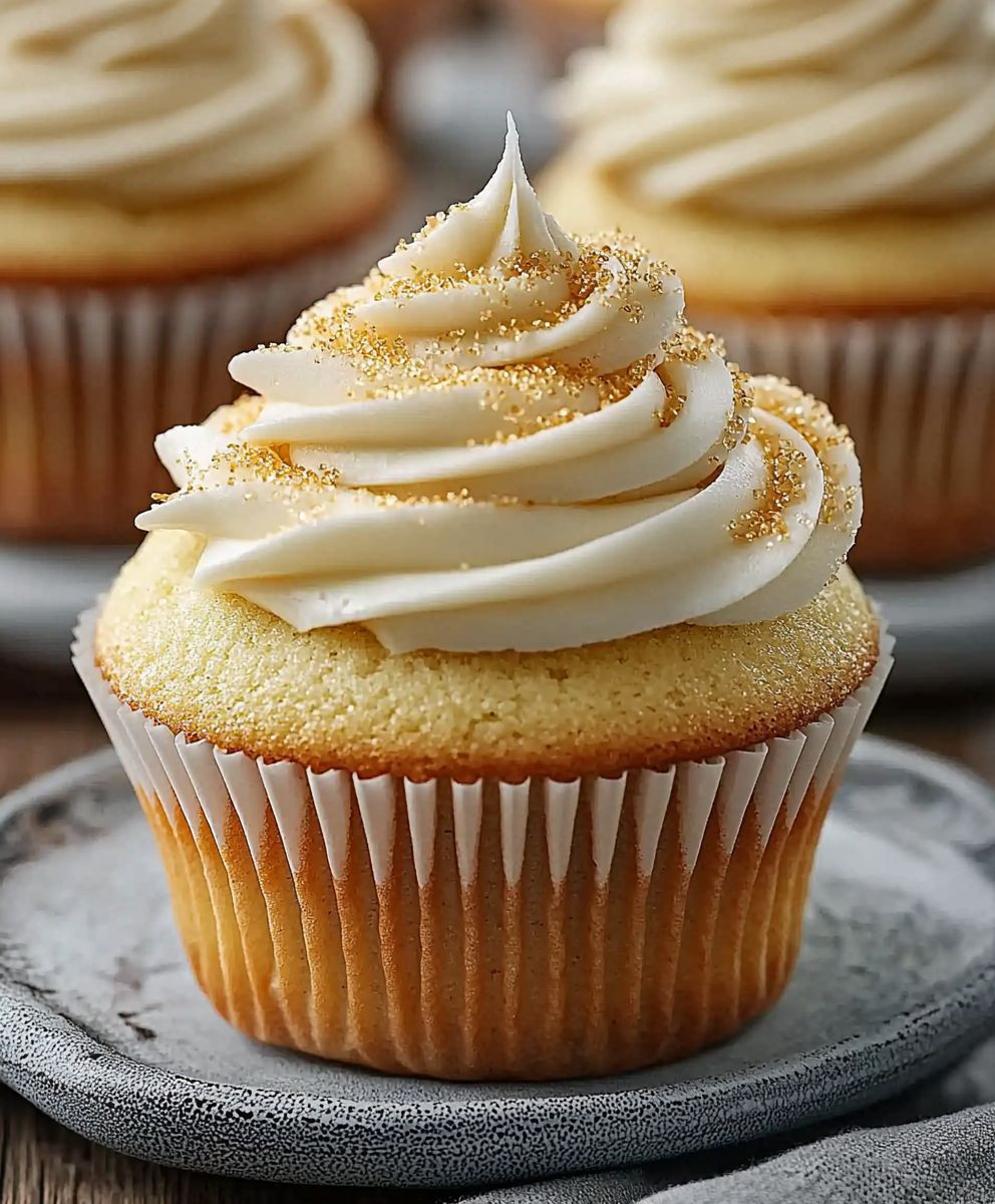 Vanille Cupcakes backen