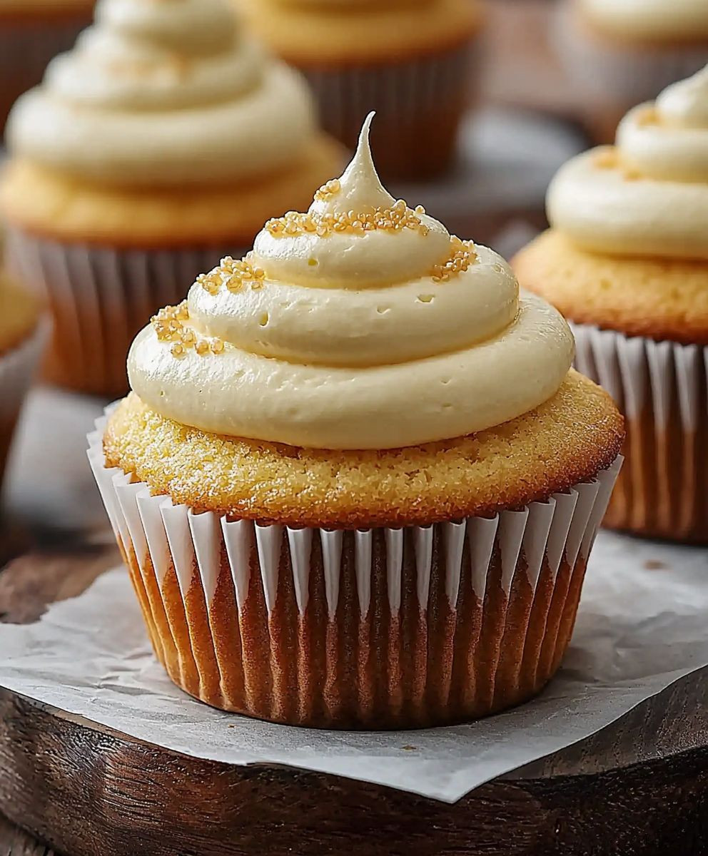 Vanille Cupcakes backen