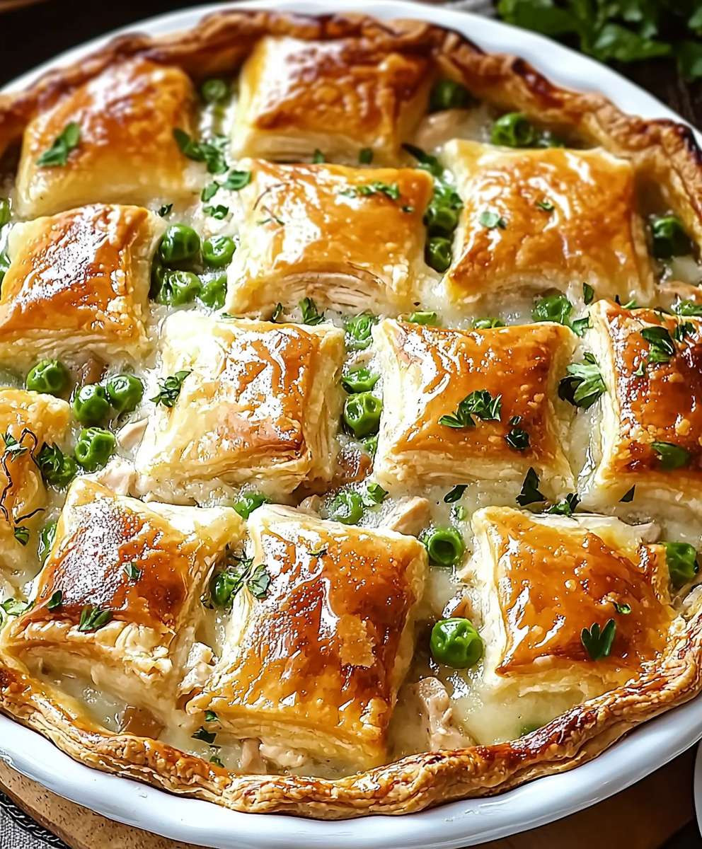 Hähnchenpastete für 4 Personen