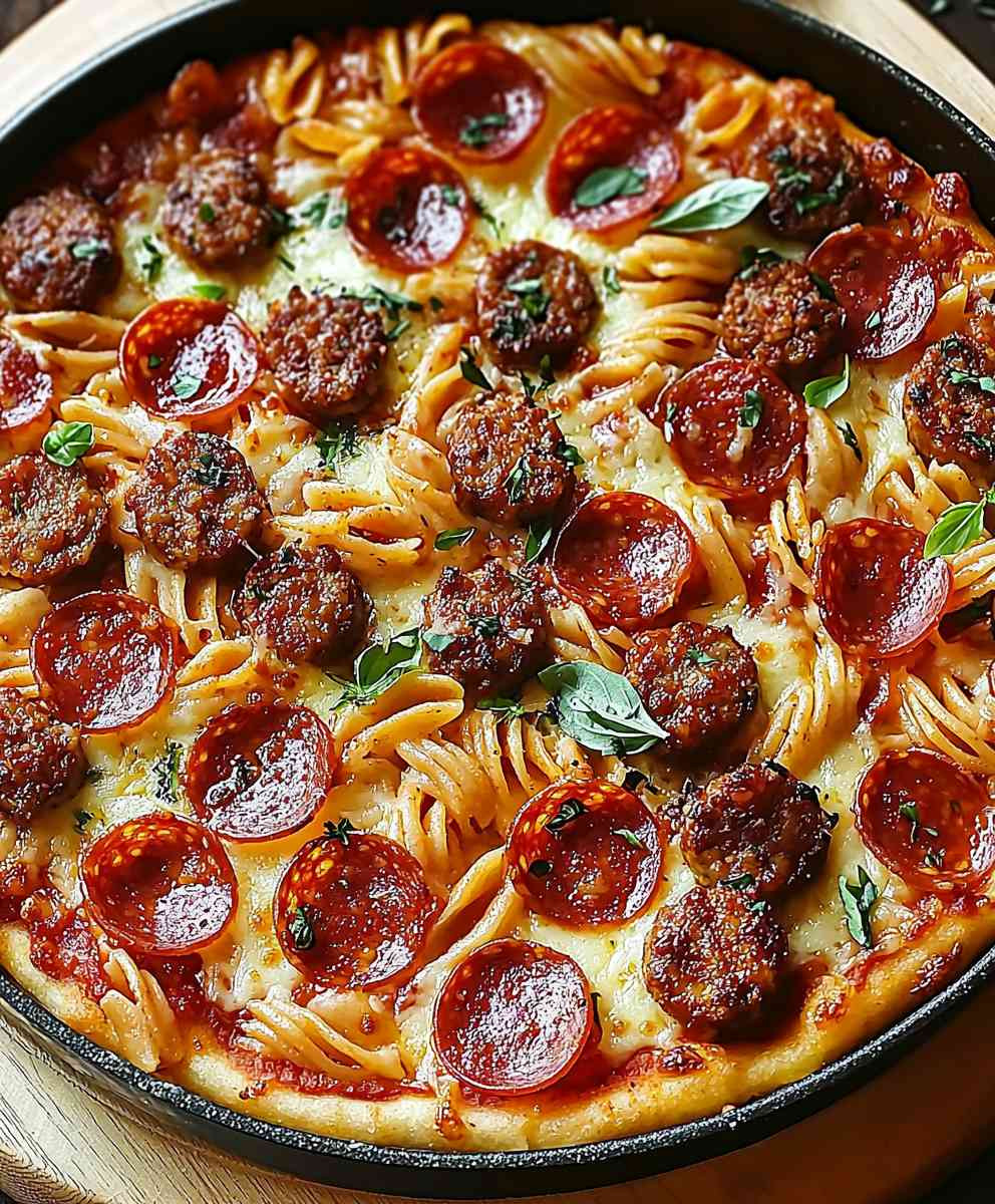 Pizza Pasta Peperoni Wurst