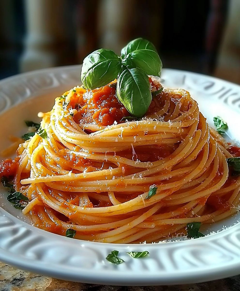 Spaghetti Pomodoro selber machen