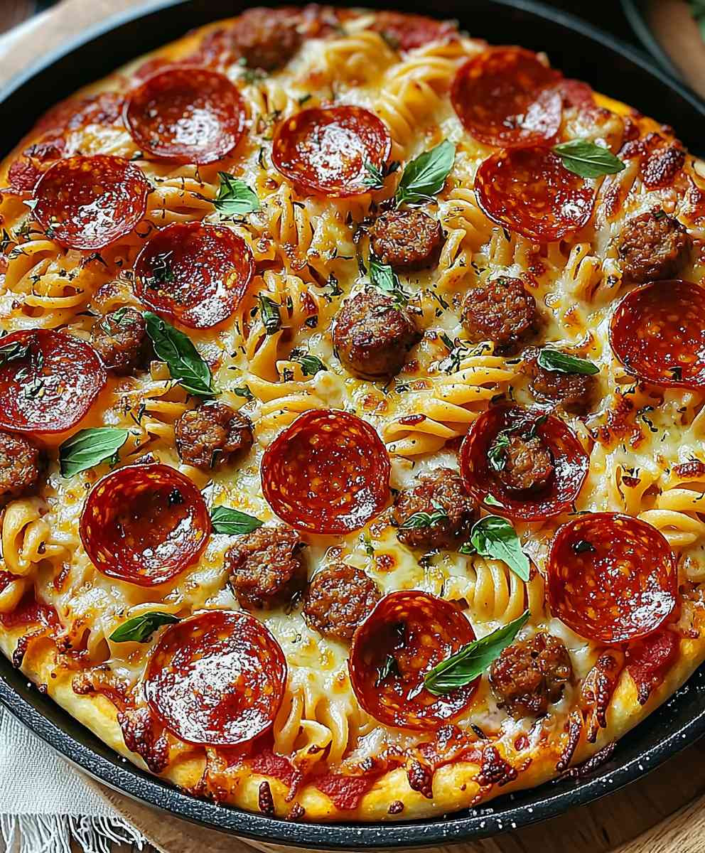 Pizza Pasta Peperoni Wurst