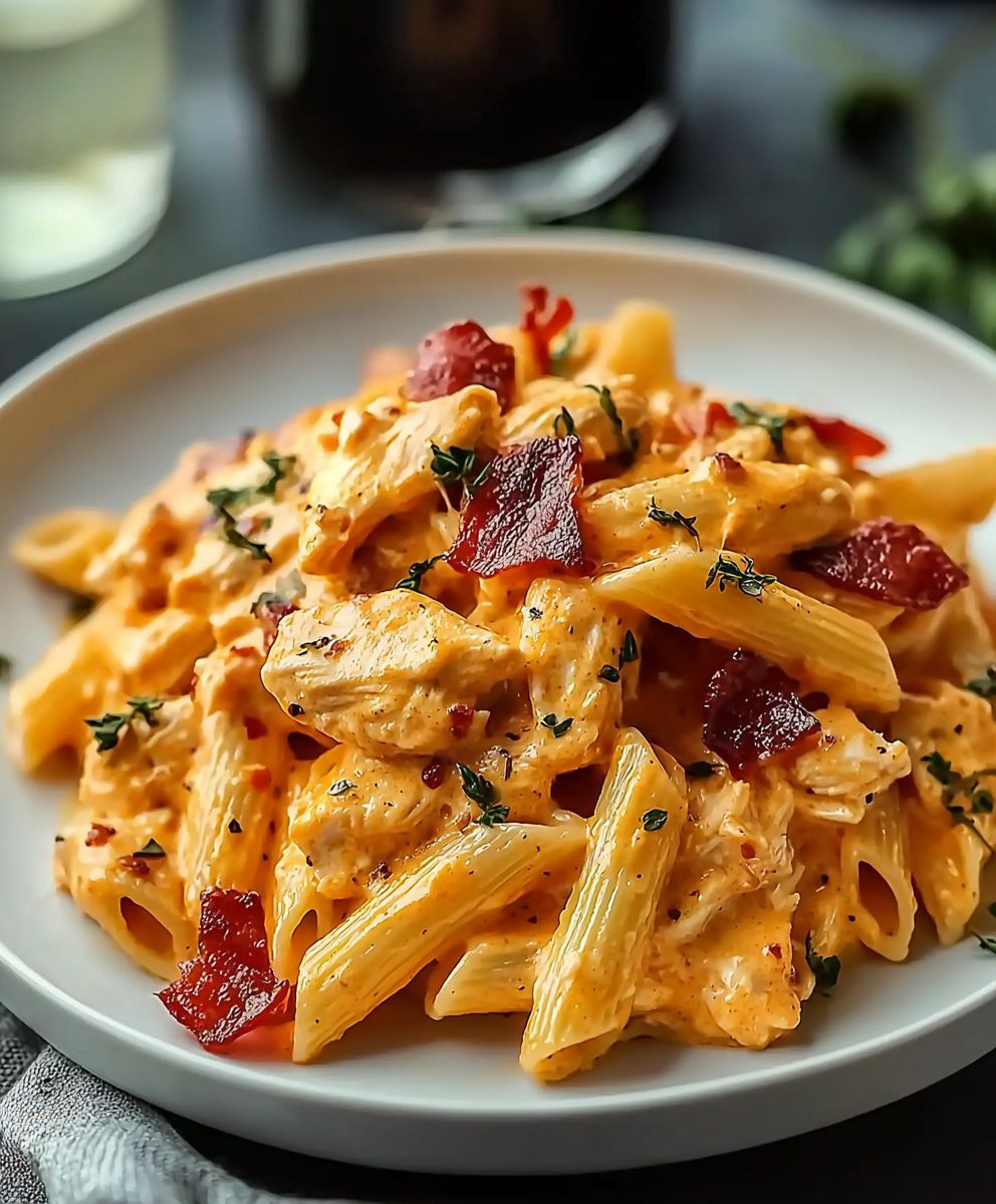 Buffalo Chicken Pasta