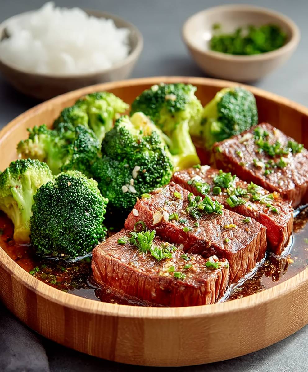 Rindfleisch Brokkoli