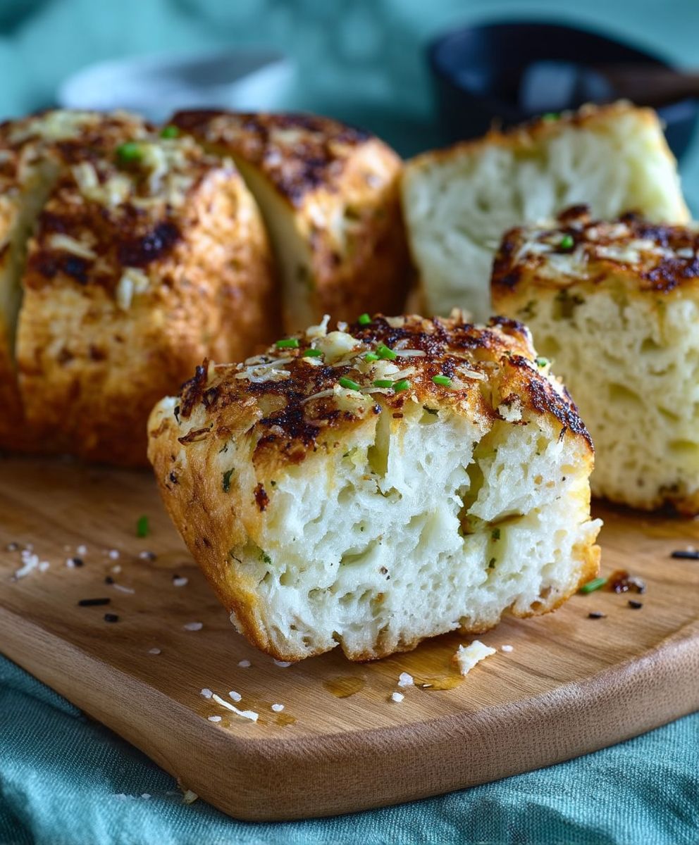 Knoblauch Brot Grillen