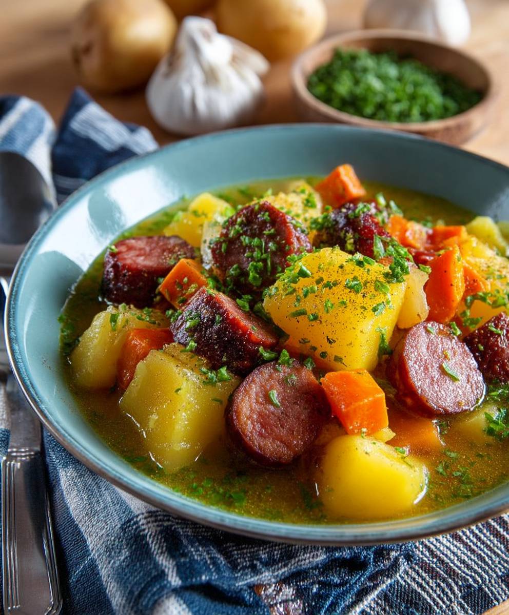 Steckrübeneintopf einfach schnell kochen