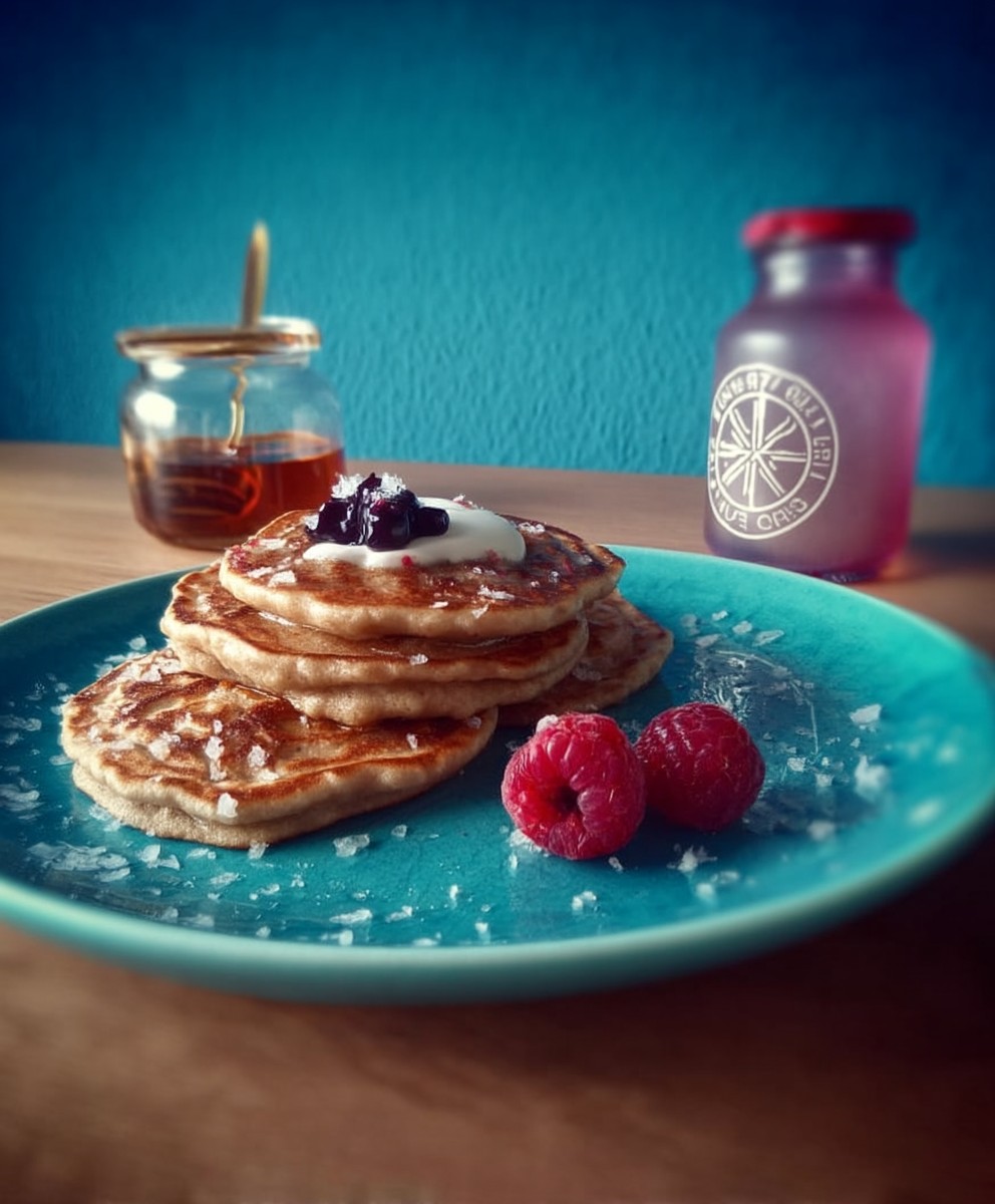 Dinkel Pancakes Frühstück