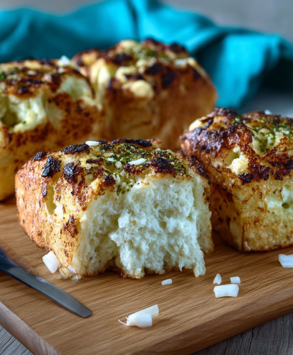 Knoblauch Brot Grillen