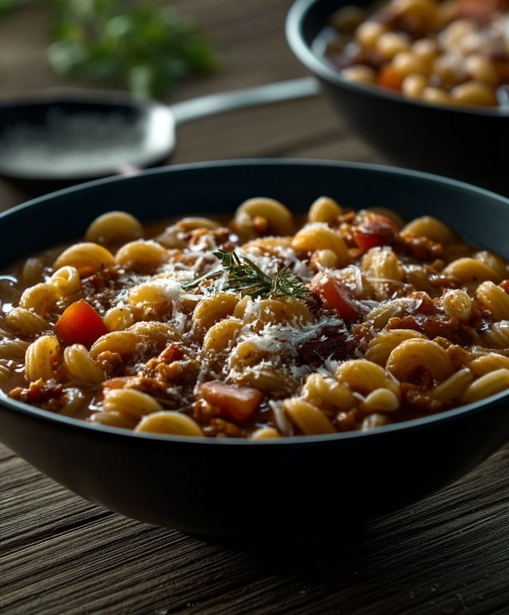 Käse Bolognese Suppe