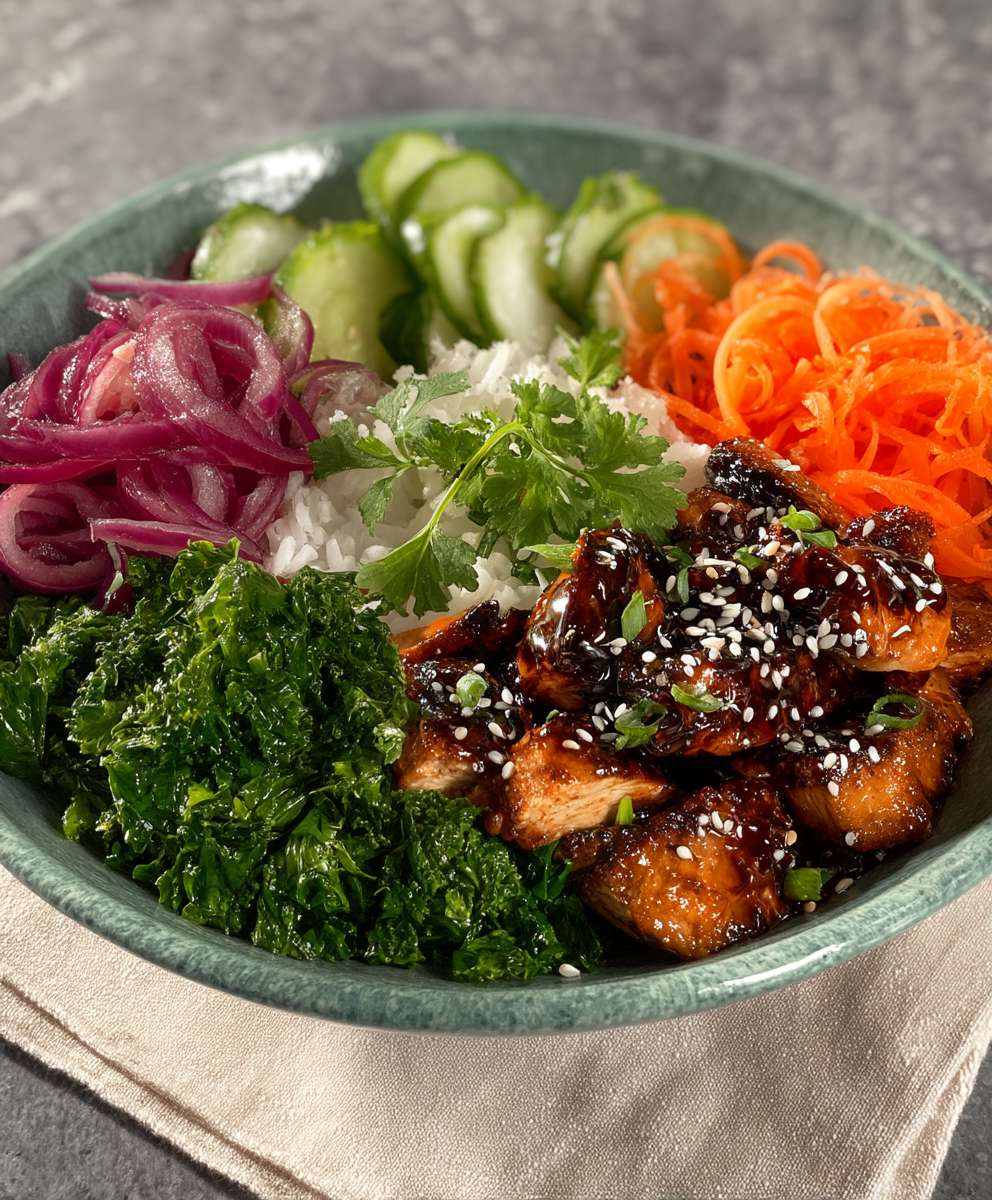 Poke Bowl Hähnchen