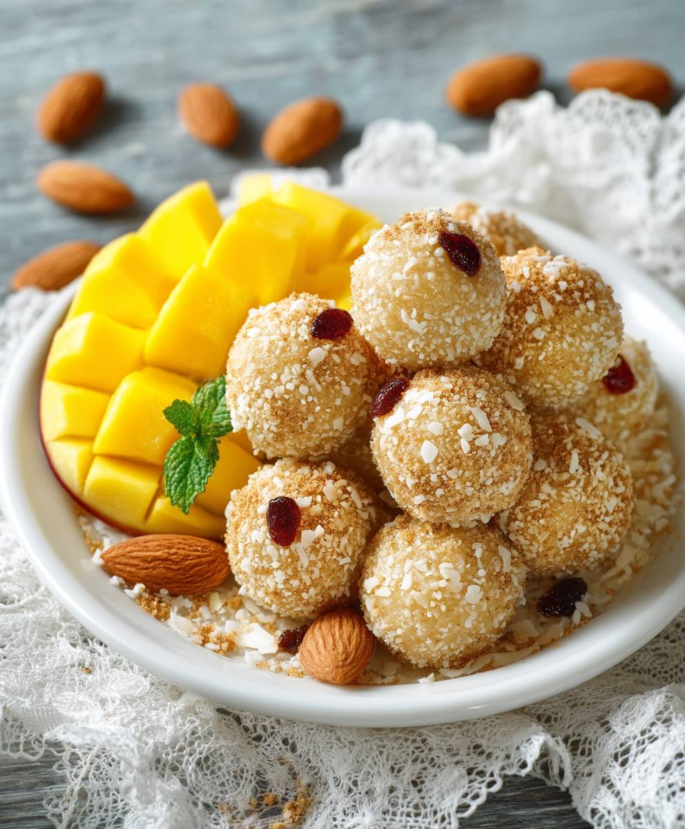 Marzipan Plätzchen Kugeln