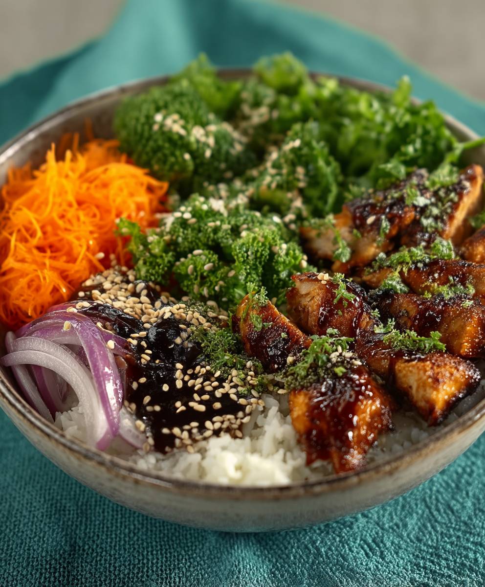 Poke Bowl Hähnchen