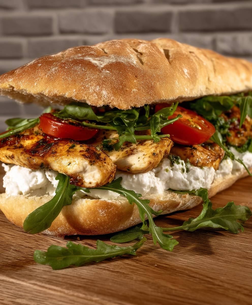 Burrata Chicken Sandwich