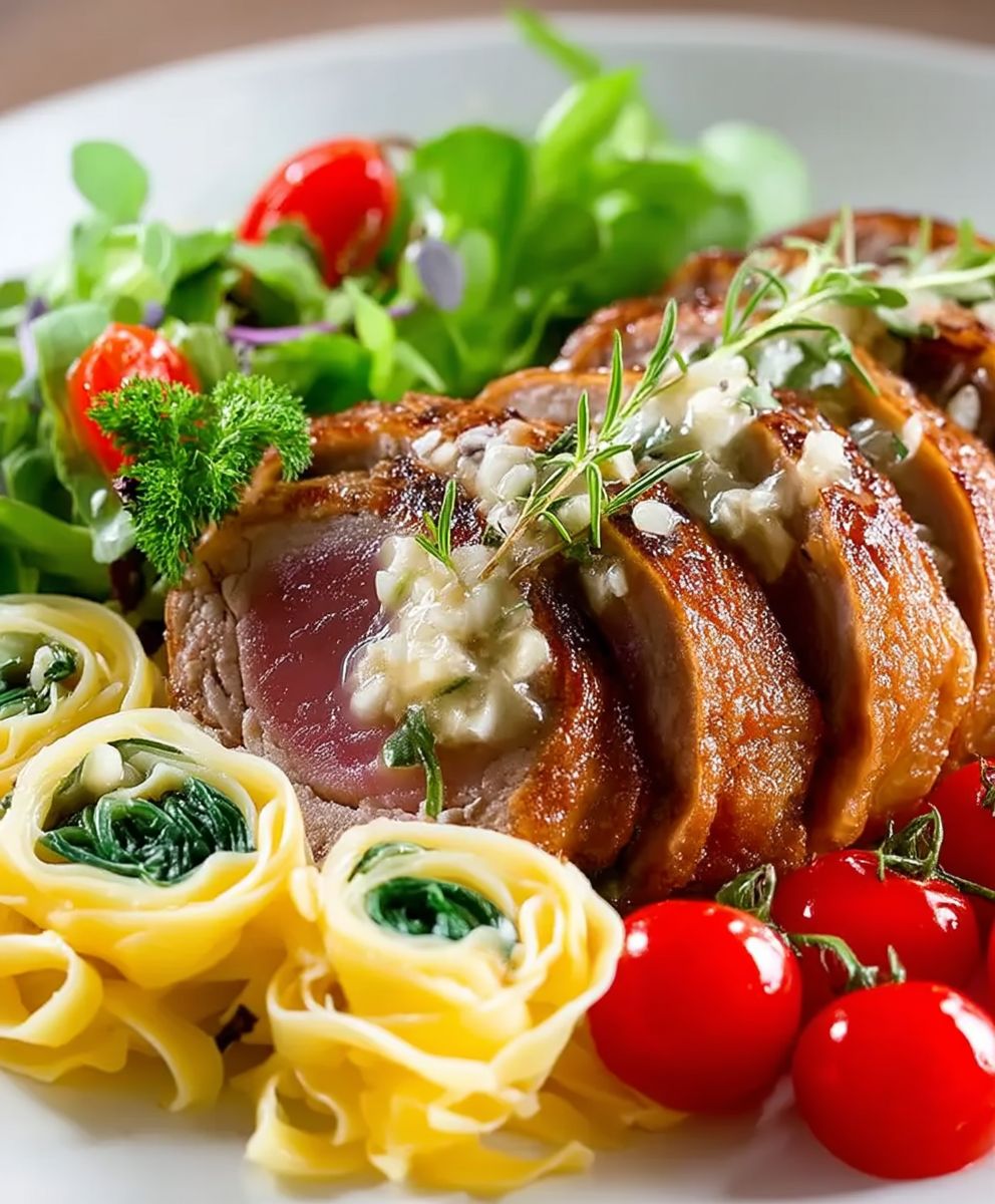 Schweinefilet im Mantel