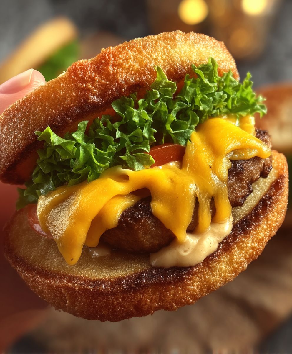 Cheeseburger Toasties schnell zubereiten
