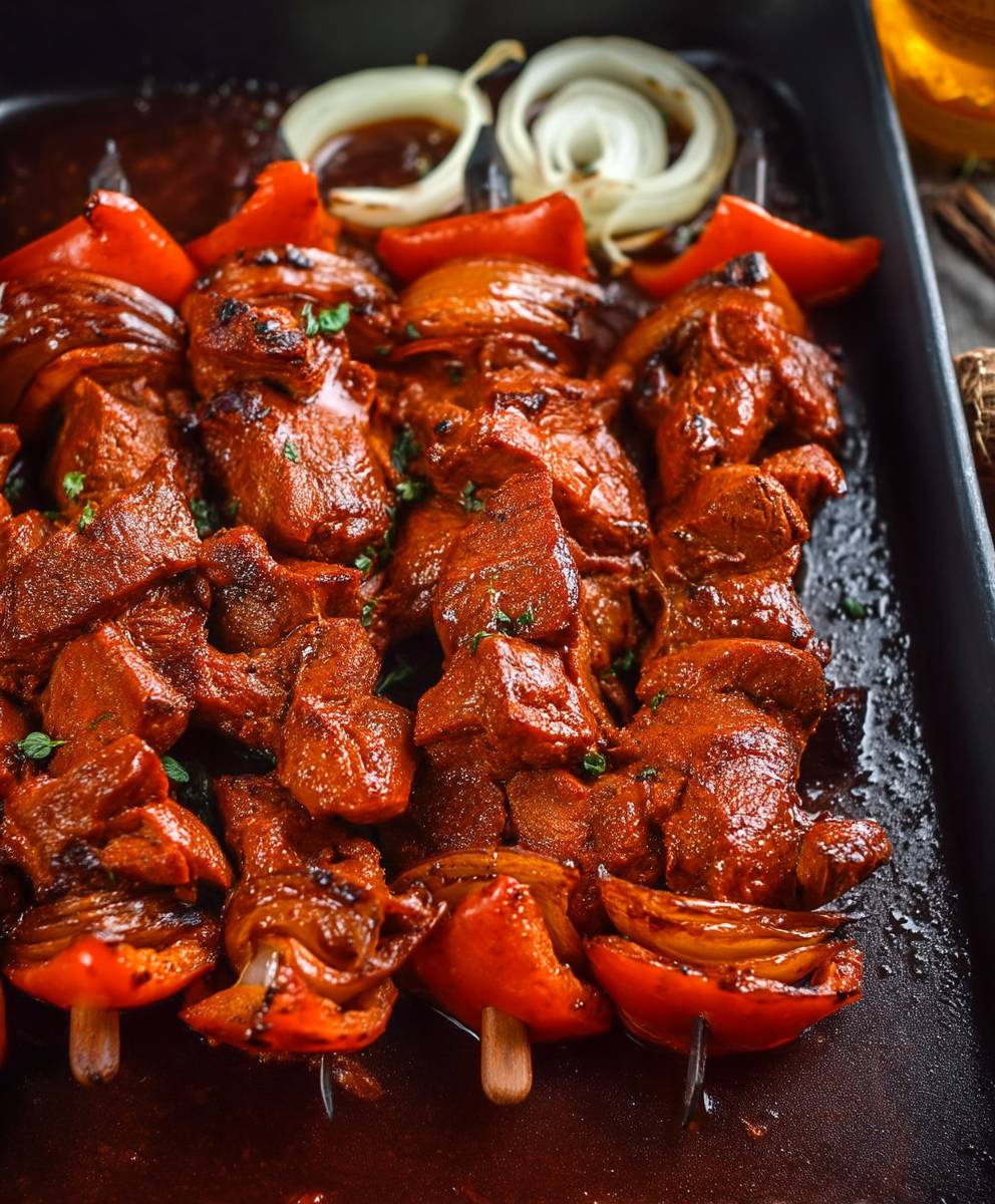 Schaschlik Spieße Ofen