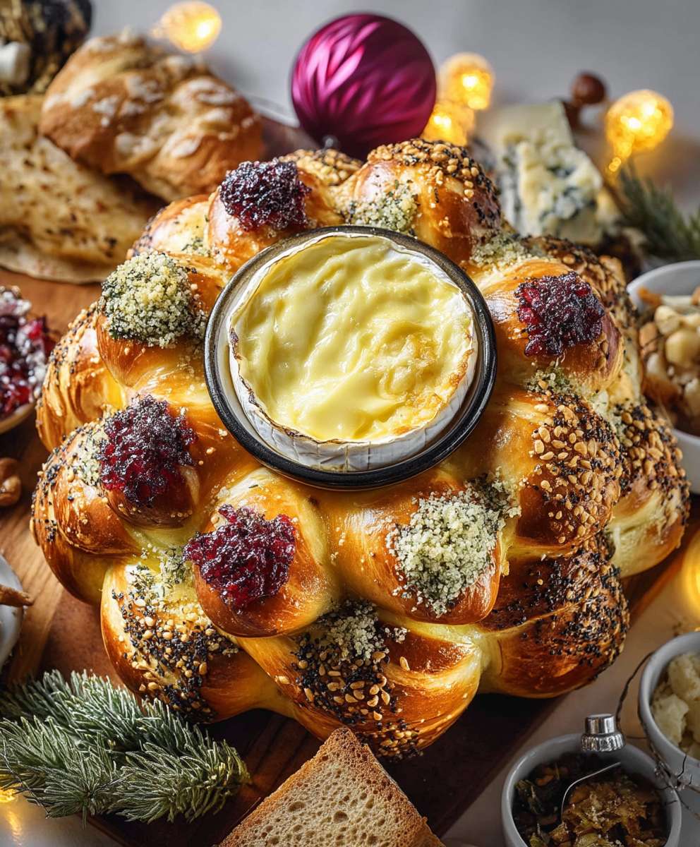 Laugenkonfekt Tannenbaum Camembert