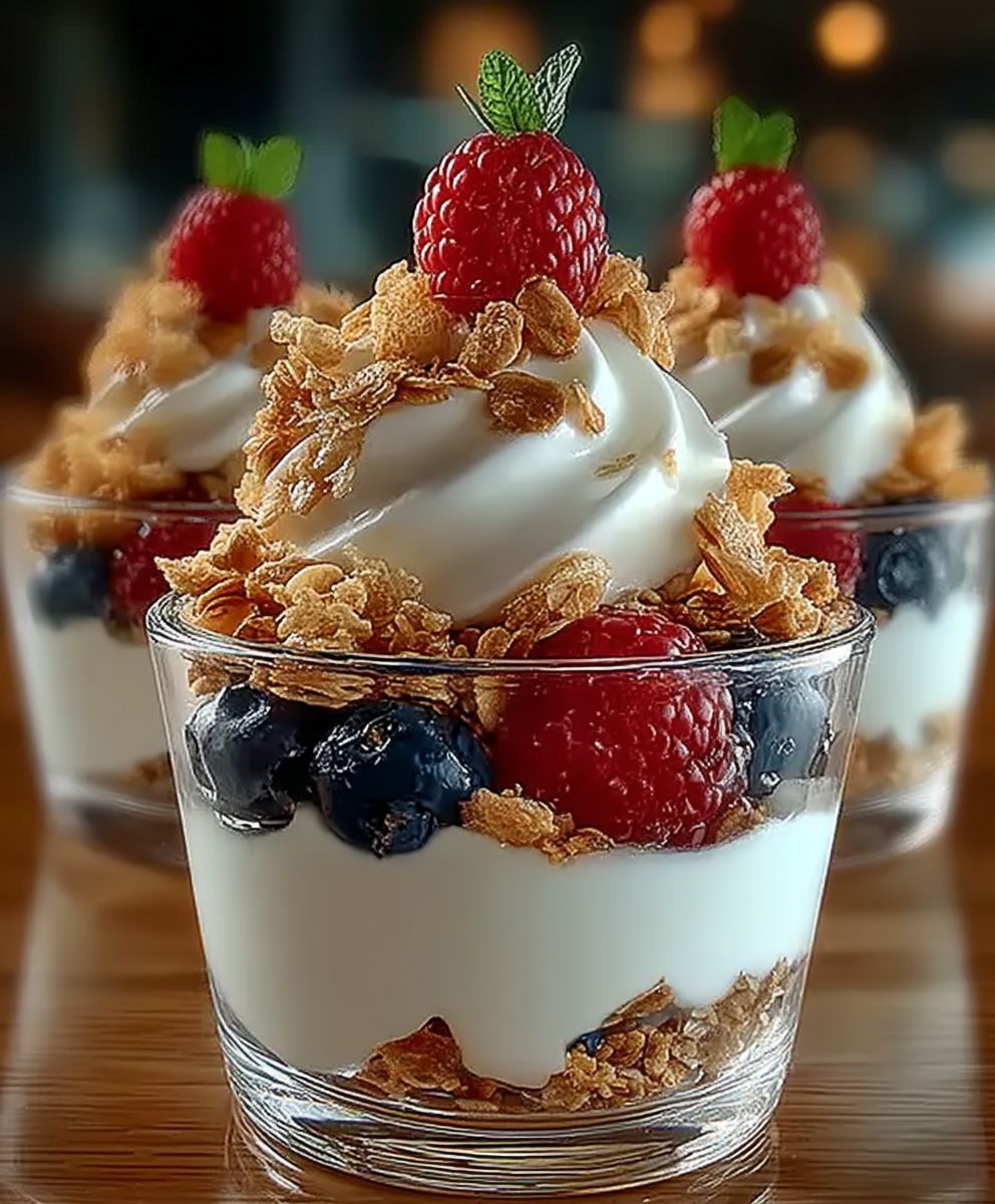 Joghurt Parfait selber machen