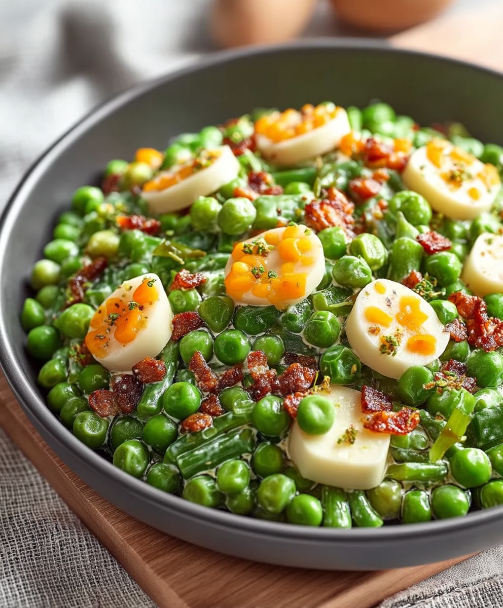 Erbsensalat einfach selber machen