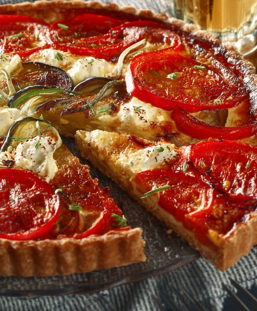 Mediterrane Gemüsetarte backen