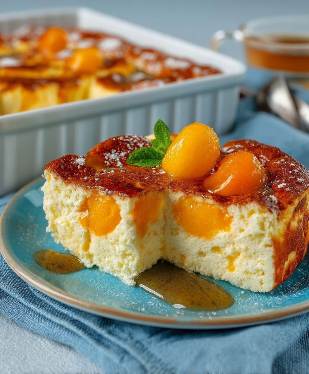 Quark Grieß Kuchen Obst