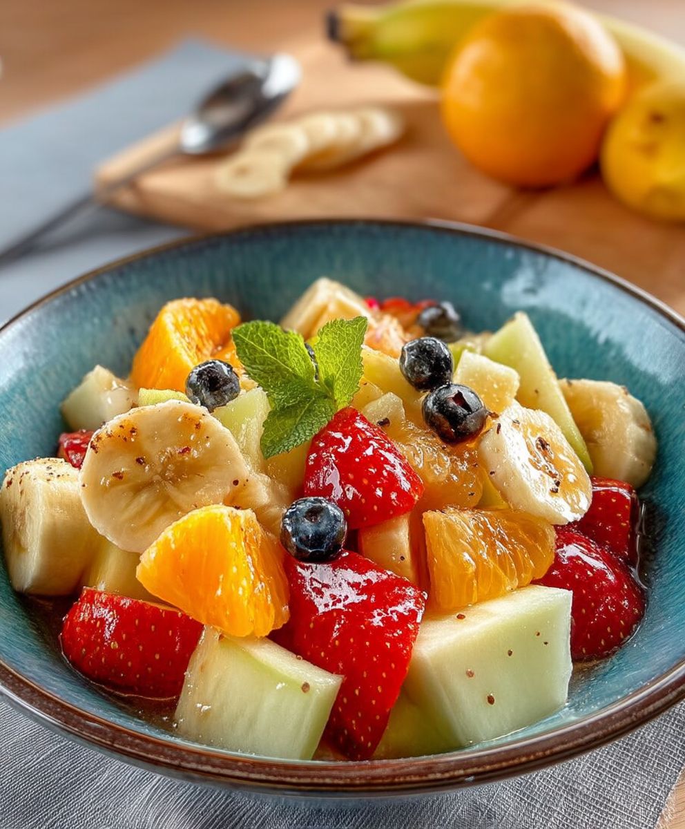 Einfacher Obstsalat 3 Zutaten