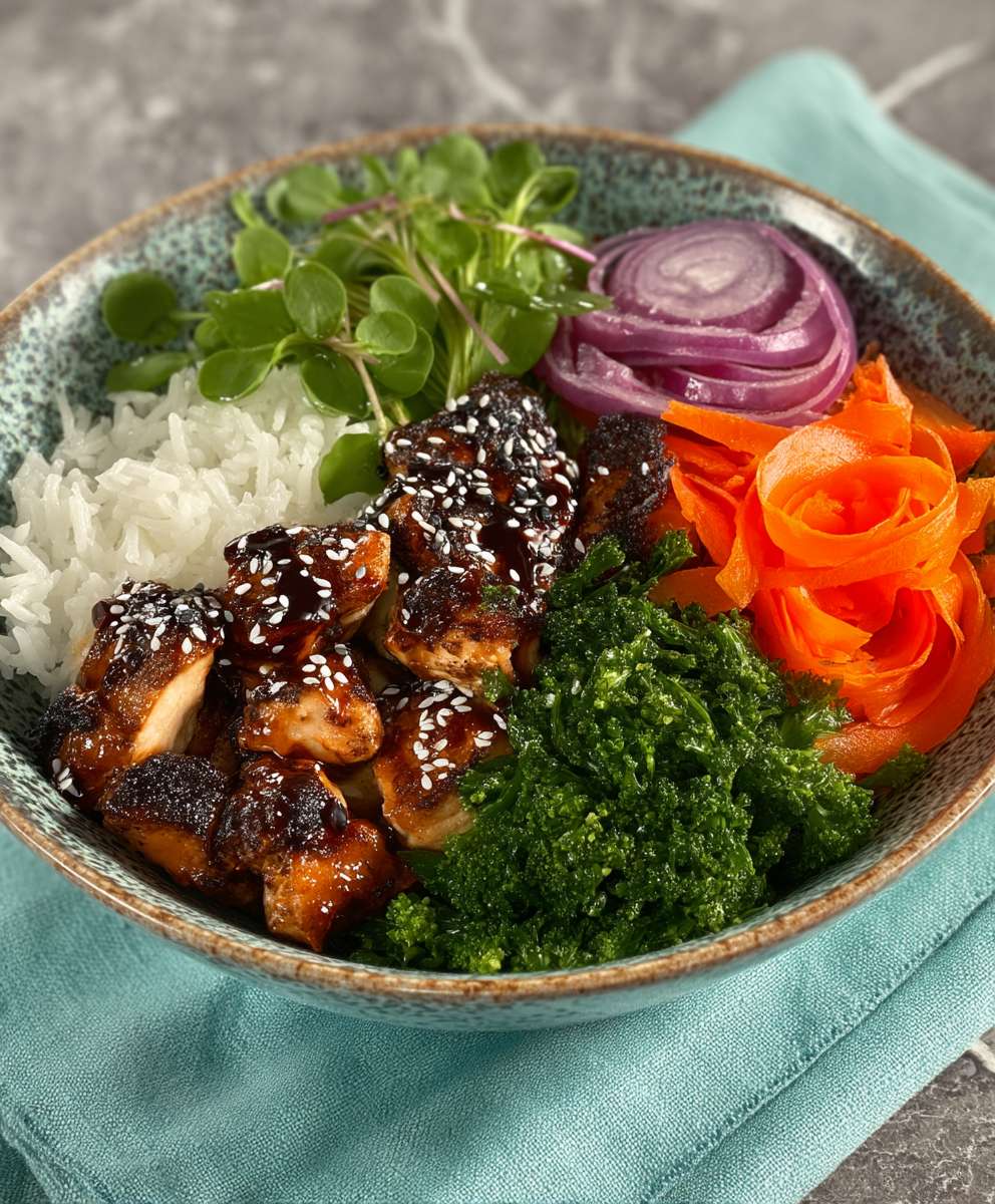Poke Bowl Hähnchen
