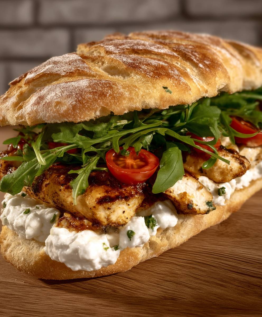 Burrata Chicken Sandwich