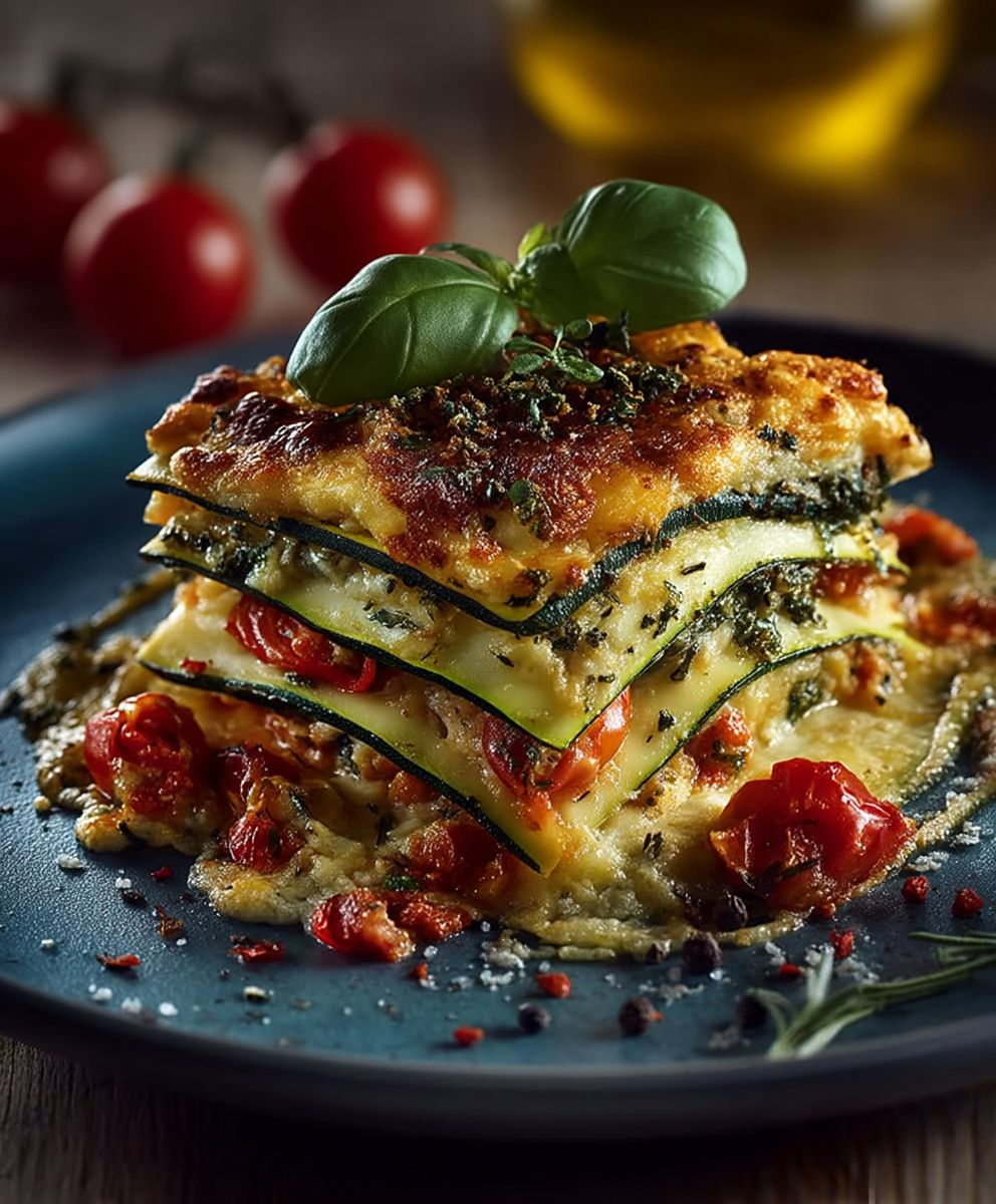 Zucchini Lasagne selber machen