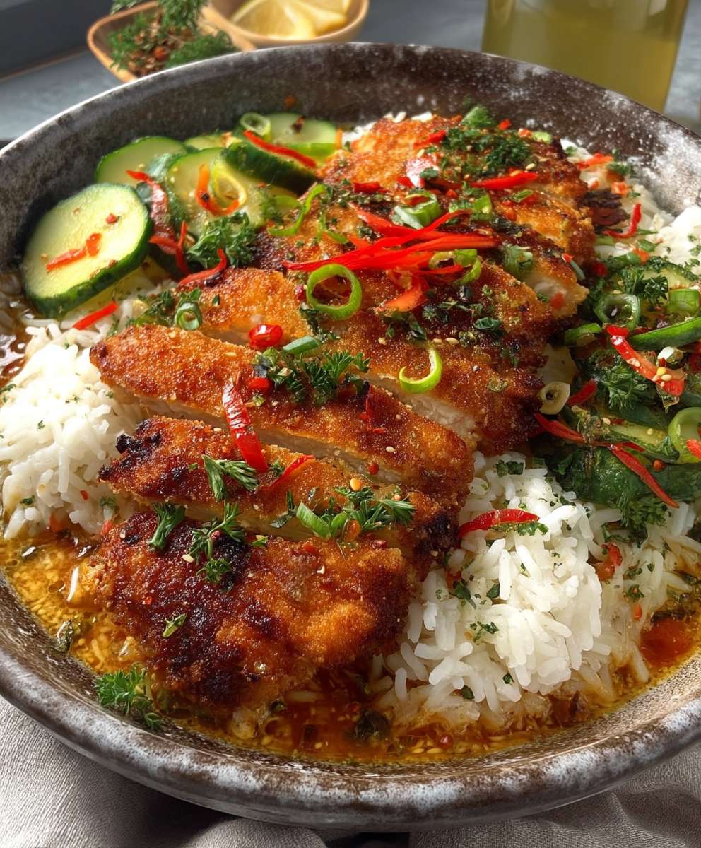 Honig Hähnchen Curry