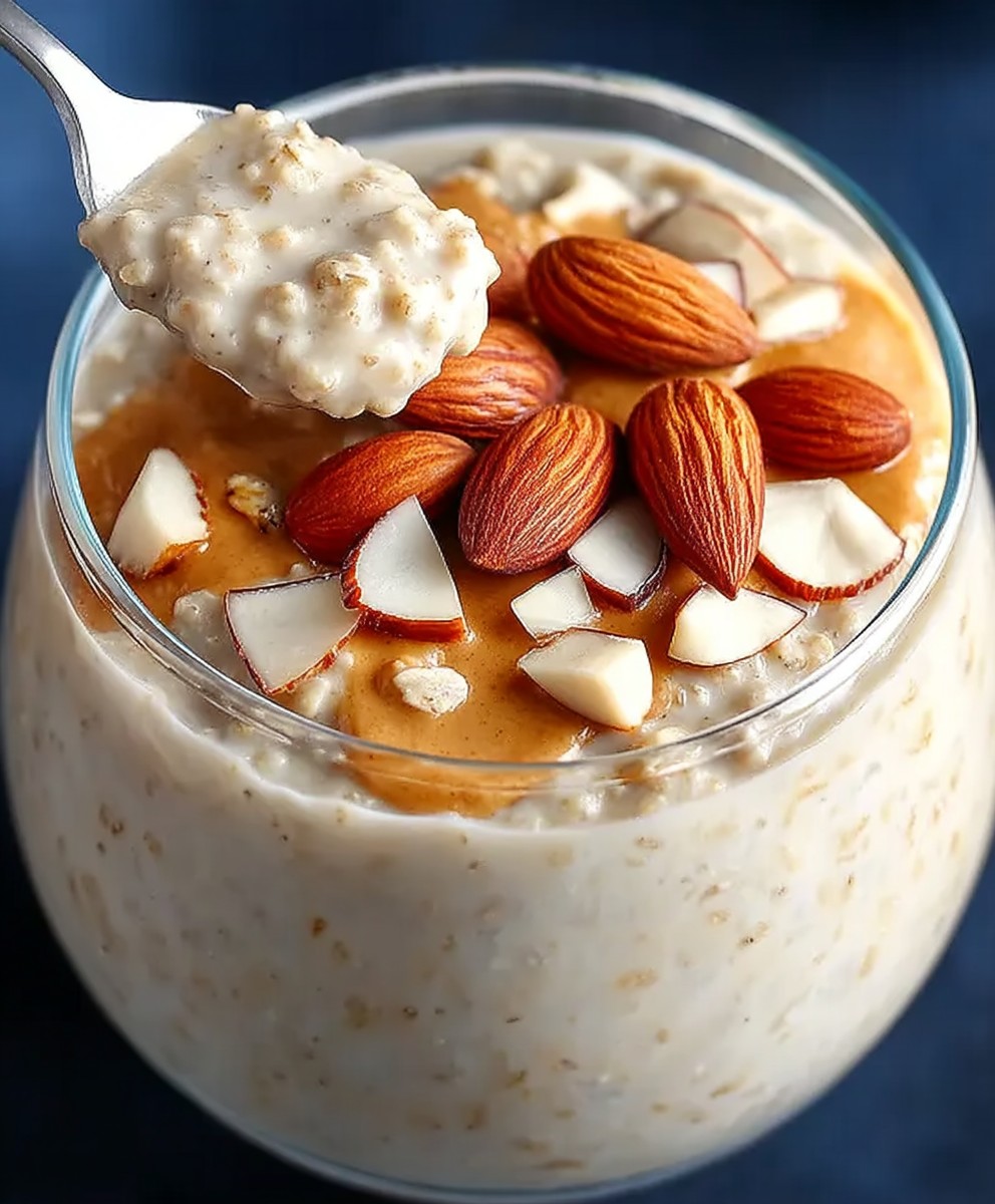 Erdnussbutter Overnight Oats