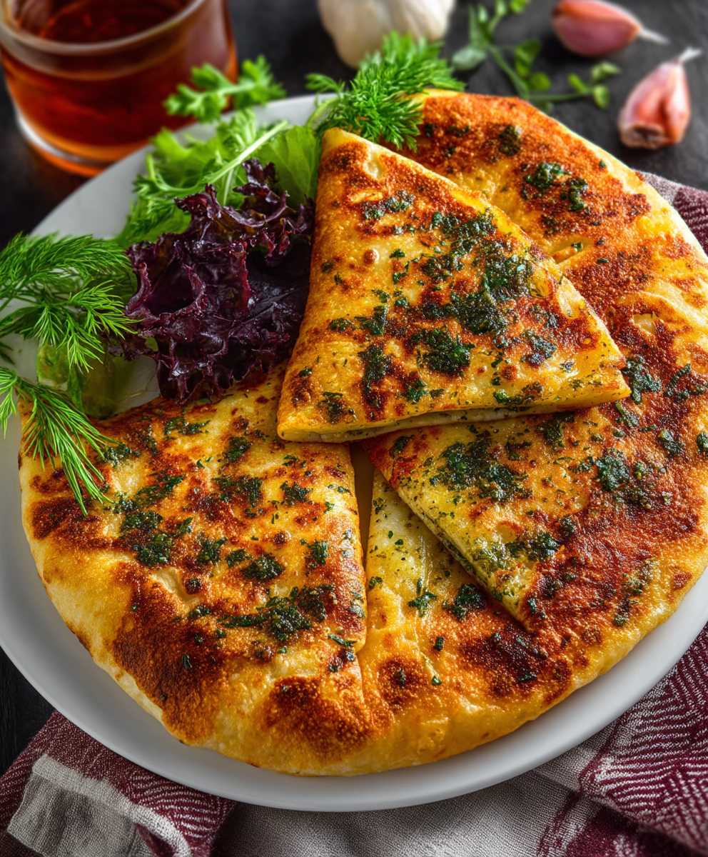 Knoblauch Kräuterbutter Ofen Wraps
