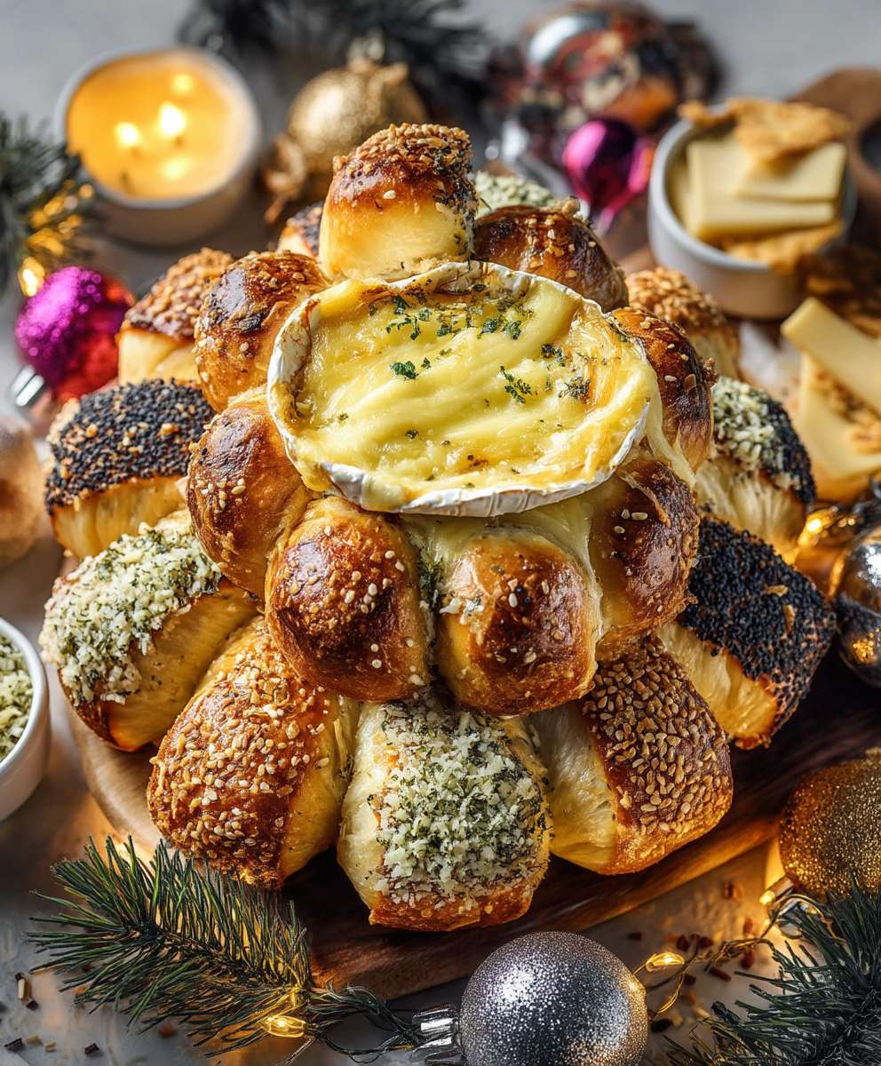 Laugenkonfekt Tannenbaum Camembert