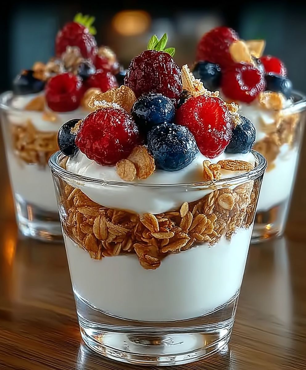 Joghurt Parfait selber machen