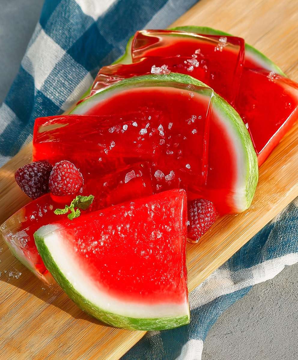 Wassermelonen Shot selber machen